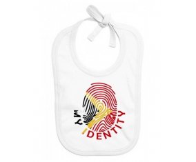 Bavoir bébé personnalisé Empreinte My Identity Timor Leste