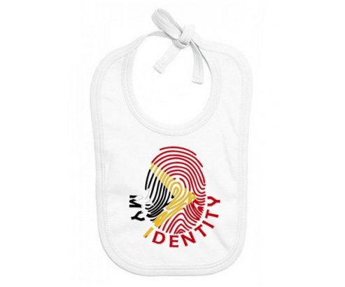 Bavoir bébé personnalisé Empreinte My Identity Timor Leste