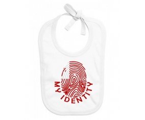 Bavoir bébé personnalisé Empreinte My Identity Tonga