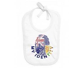 Bavoir bébé personnalisé Empreinte My Identity Îles Turques-et-Caïques