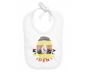 Bavoir bébé personnalisé Empreinte My Identity Ouganda