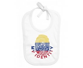 Bavoir bébé personnalisé Empreinte My Identity Venezuela