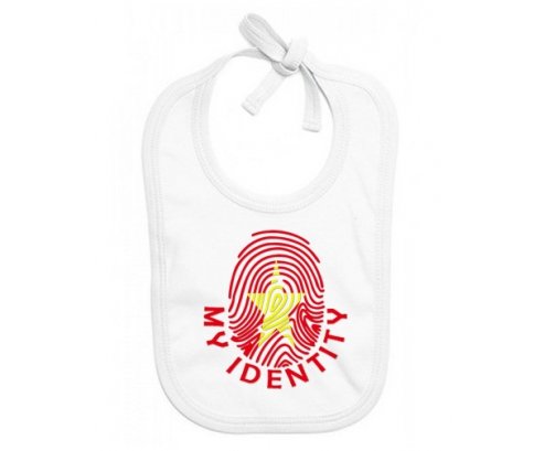 Bavoir bébé personnalisé Empreinte My Identity Vietnam