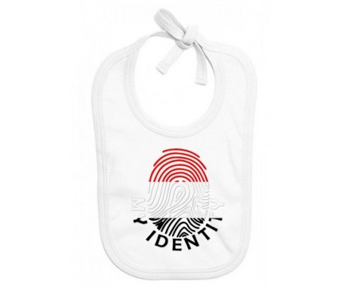 Bavoir bébé personnalisé Empreinte My Identity Yémen