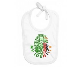Bavoir bébé personnalisé Empreinte My Identity Zambie
