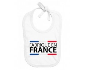 Bavoir bébé personnalisé Fabriqué en France