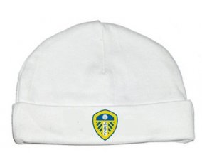 Bonnet bébé personnalisé Leeds United Football Club