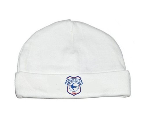 Bonnet bébé personnalisé Cardiff City Football Club