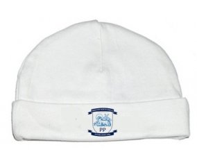 Bonnet bébé personnalisé Preston North End Football Club