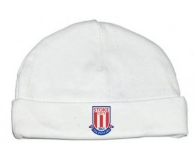 Bonnet bébé personnalisé Stoke City Football Club