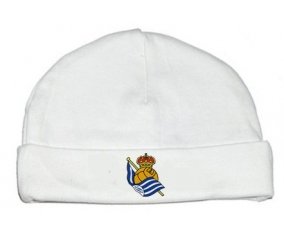 Bonnet bébé personnalisé Real Sociedad
