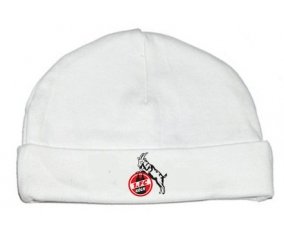 Bonnet bébé personnalisé Fußball-Club Köln