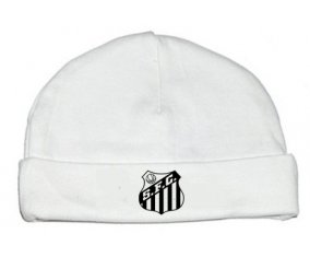 Bonnet bébé personnalisé Santos Futebol Clube