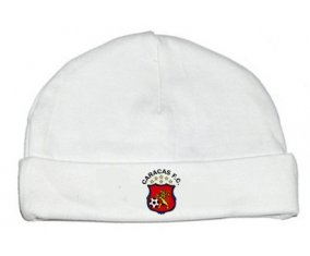 Bonnet bébé personnalisé Caracas Futbol Club Venezuela