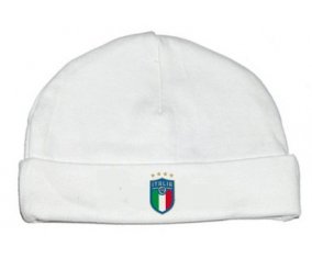 Bonnet bébé personnalisé Italy national football team