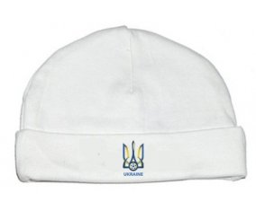 Bonnet bébé personnalisé Ukraine national football team