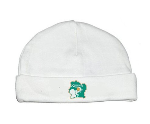 Bonnet bébé personnalisé Ivory Coast national football team