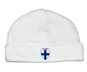 Bonnet bébé personnalisé Finland national football team