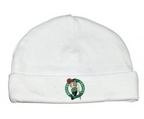 Bonnet bébé personnalisé Boston Celtics