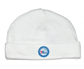 Bonnet bébé personnalisé Philadelphia 76ers