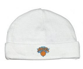 Bonnet bébé personnalisé New York Knicks