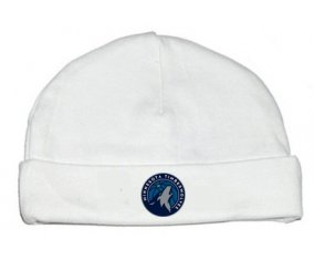 Bonnet bébé personnalisé Minnesota Timberwolves