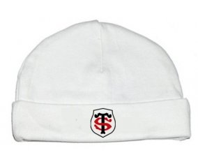 Bonnet bébé personnalisé Stade Toulousain