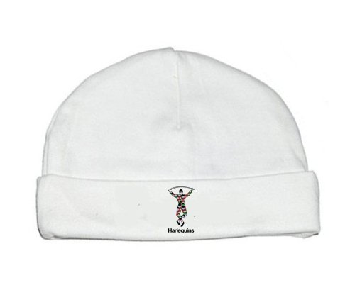 Bonnet bébé personnalisé Harlequins