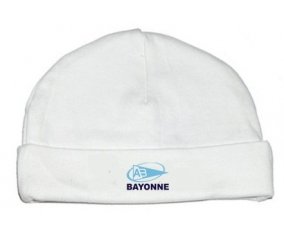 Bonnet bébé personnalisé Aviron Bayonnais Rugby