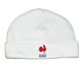 Bonnet bébé personnalisé France Rugby XV