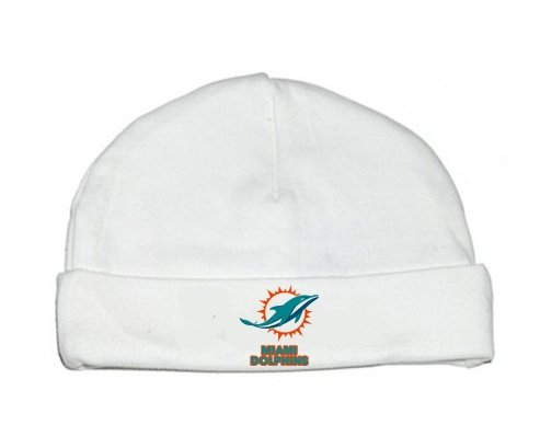 Bonnet bébé personnalisé Miami Dolphins