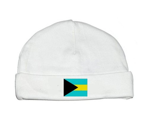 Bonnet bébé personnalisé Drapeau Bahamas