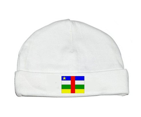 Bonnet bébé personnalisé Drapeau République centrafricaine