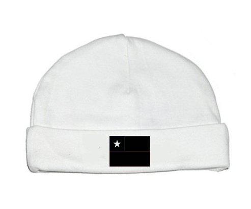 Bonnet bébé personnalisé Drapeau Chili
