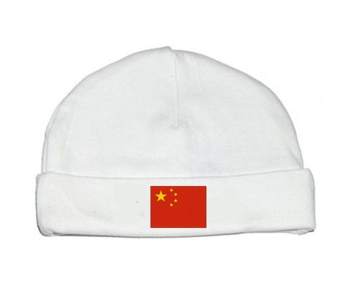 Bonnet bébé personnalisé Drapeau Chine