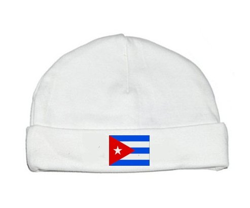 Bonnet bébé personnalisé Drapeau Cuba