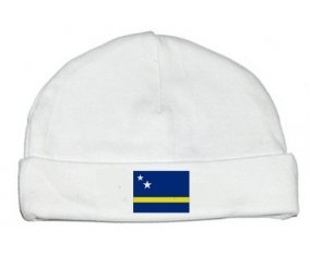 Drapeau Curacao : Bonnet bébé