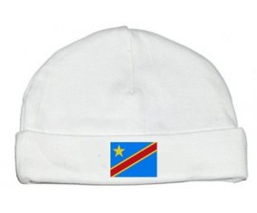 Drapeau République Démocratique du Congo : Bonnet bébé