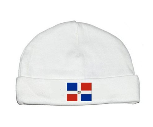 Bonnet bébé personnalisé Drapeau République Dominicaine