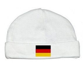 Bonnet bébé personnalisé Drapeau Allemagne