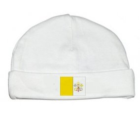 Drapeau Saint-Siège : Bonnet bébé