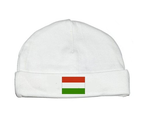 Bonnet bébé personnalisé Drapeau Hongrie