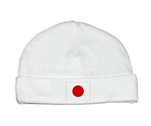Bonnet bébé personnalisé Drapeau Japon