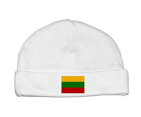 Bonnet bébé personnalisé Drapeau Lituanie