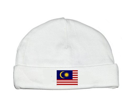 Bonnet bébé personnalisé Drapeau Malaisie