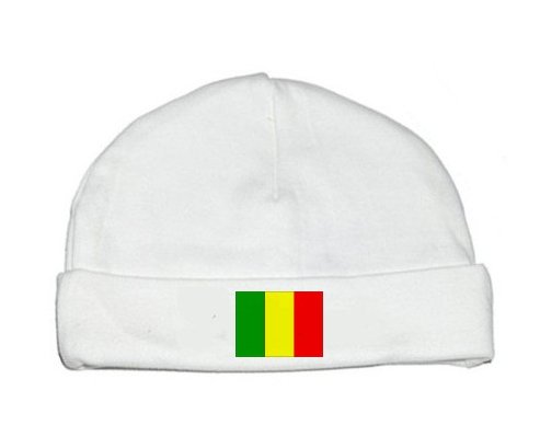 Bonnet bébé personnalisé Drapeau Mali