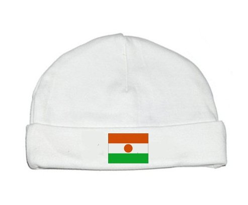 Bonnet bébé personnalisé Drapeau Niger