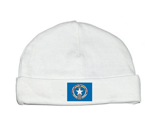 Bonnet bébé personnalisé Drapeau Corée du Nord