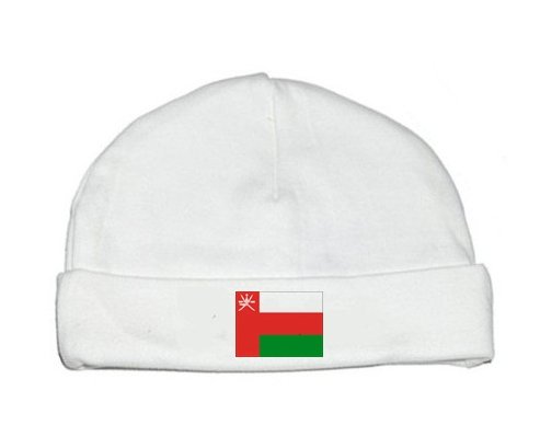 Bonnet bébé personnalisé Drapeau Oman