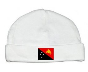 Drapeau Papouasie Nouvelle Guinée : Bonnet bébé